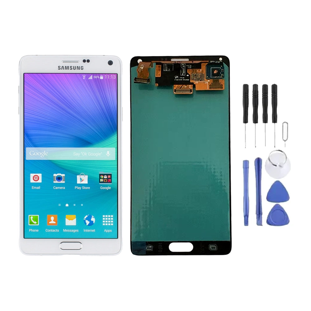 Ecran LCD + Vitre pour Samsung Galaxy Note 4 (N910) + Kit d'outils