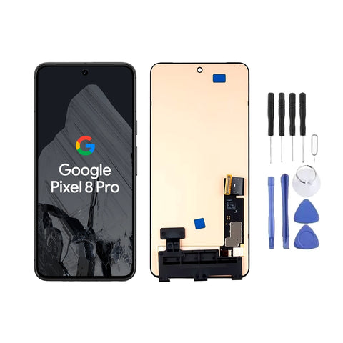 Ecran LCD AMOLED 120HZ + Vitre pour Google Pixel 8 Pro + Kit d'outils