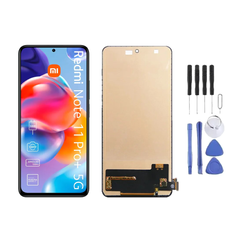 Ecran LCD + Vitre pour Xiaomi Redmi Note 11 Pro+ 5G + Kit d'outils
