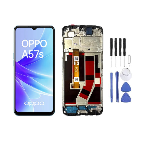 Chassis + Ecran LCD + Vitre pour Oppo A57s + Kit d'outils