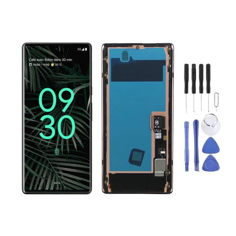 Chassis + Ecran LCD + Vitre pour Google Pixel 6 Pro + Kit d'outils