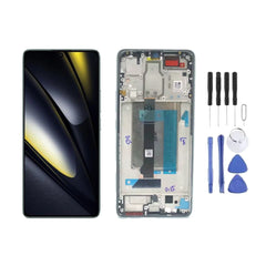 Chassis + Ecran LCD AMOLED + Vitre pour Xiaomi Poco F6 + Kit d'outils