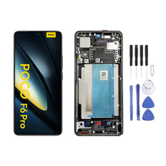 Chassis + Ecran LCD AMOLED + Vitre pour Xiaomi Poco F6 Pro + Kit d'outils