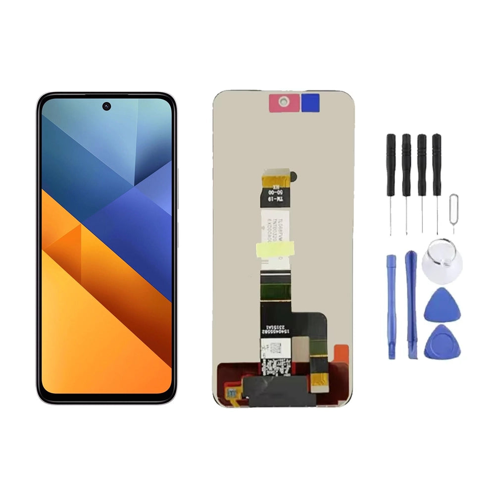 Ecran LCD + Vitre pour Xiaomi Poco M6 4G + Kit d'outils