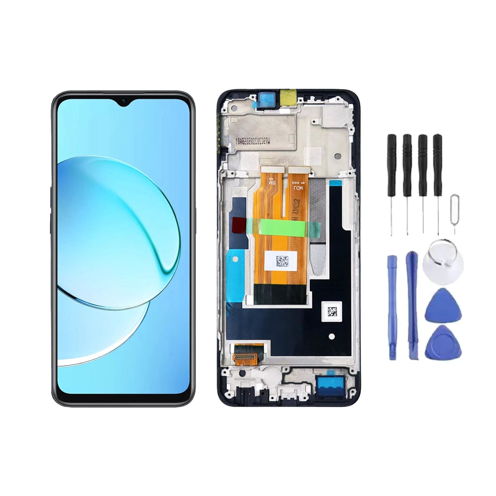 Chassis + Ecran LCD + Vitre pour Realme 10 5G + Kit d'outils