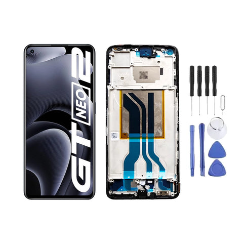 Chassis + Ecran LCD + Vitre pour Realme GT Neo 2 + Kit d'outils