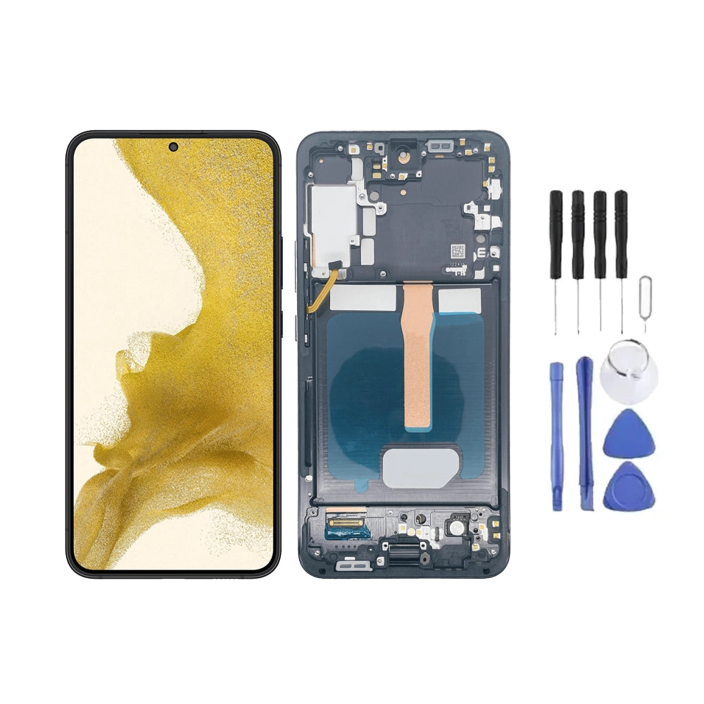 Chassis + Ecran LCD + Vitre pour Samsung Galaxy S22+ (S906) + Kit d'outils