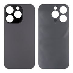 Vitre arrière iPhone 14 Pro Max Noir (Contour caméra agrandi)