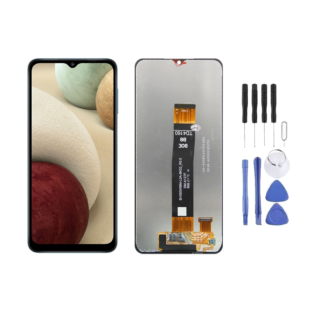 Ecran LCD + Vitre pour Samsung Galaxy A12 Nacho (A127) + Kit d'outils