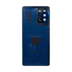 Vitre arrière Samsung Galaxy S10 Lite G770 Bleu avec lentille - OEM