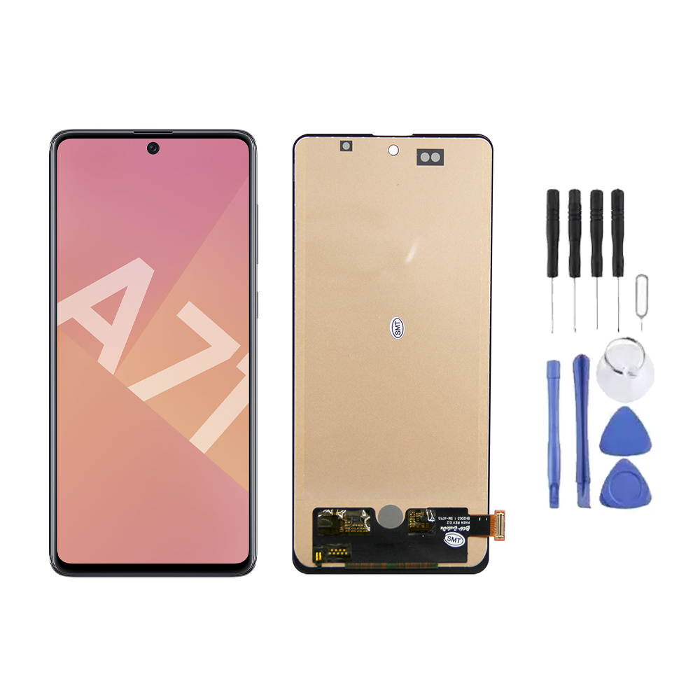 Ecran LCD + Vitre pour Samsung Galaxy A71 (A715) + Kit d'outils