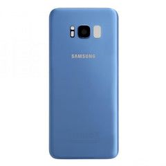 Samsung Galaxy S8 G950 Vitre arrière bleue avec lentille - OEM