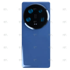 Vitre arrière Xiaomi 14 Ultra (24030PN60G) Bleu Avec Lentille - OEM