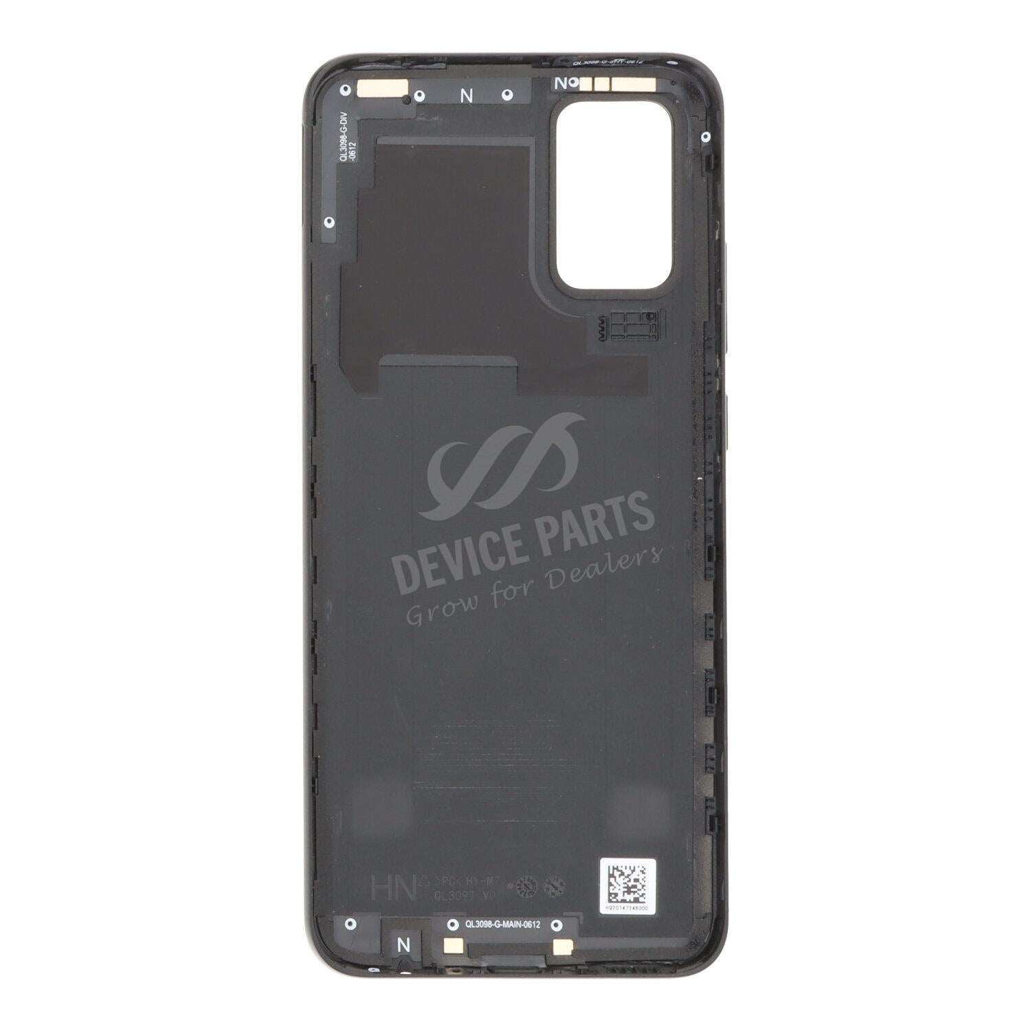 Vitre arrière Samsung Galaxy A02s A025F Noir Avec Lentille GH81-20239A - Original