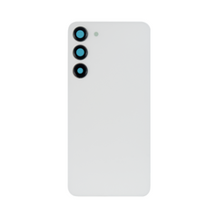 Vitre arrière Originale Samsung Galaxy S23 Plus S916 Crème avec lentille