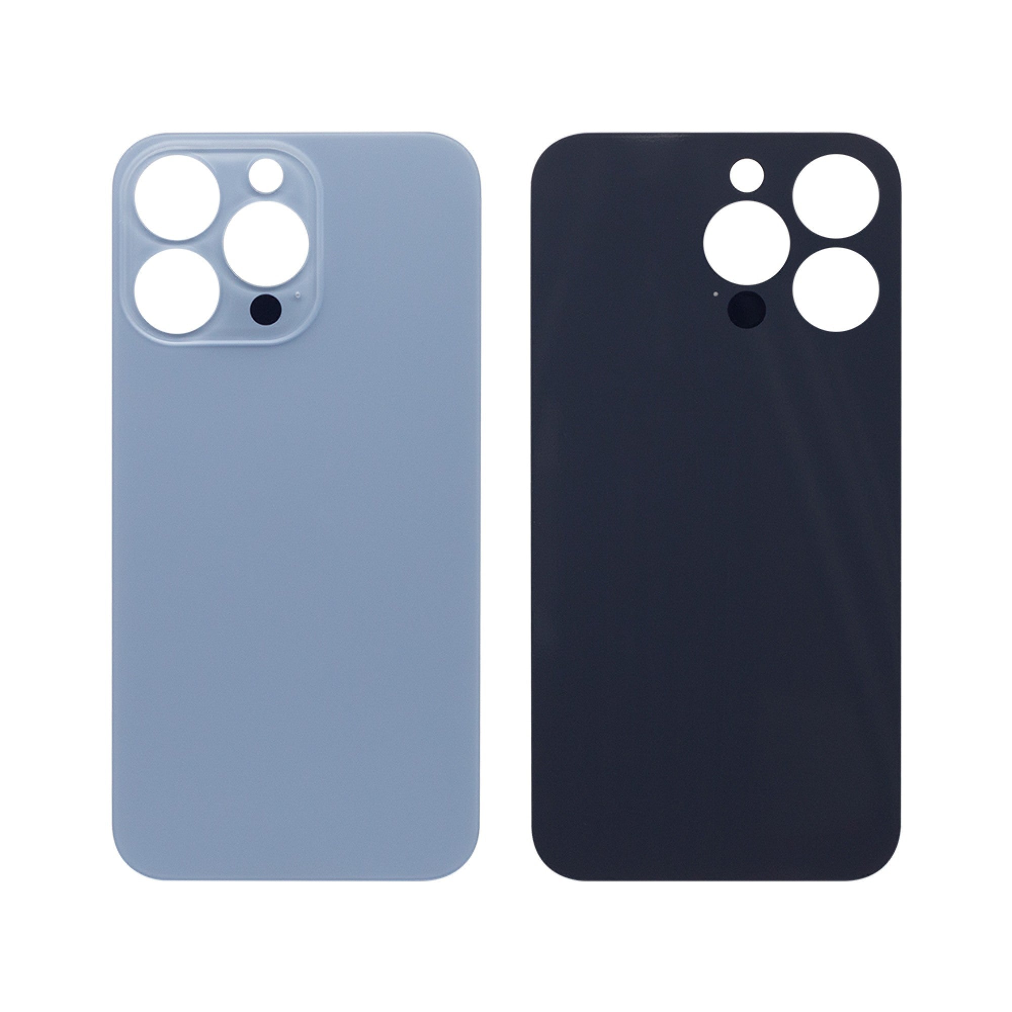 Vitre arrière iPhone 13 Pro Bleu (Cadre caméra agrandi) - OEM