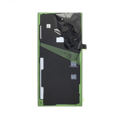 Vitre arrière originale Samsung Galaxy S22 Ultra S908 Bourgogne avec lentille