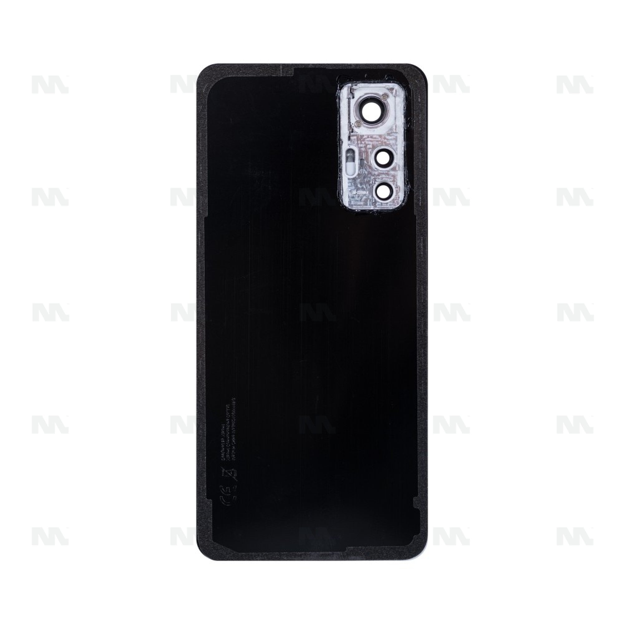 Vitre arrière Xiaomi 12 Lite (2203129G) avec lentille Noir - Originale