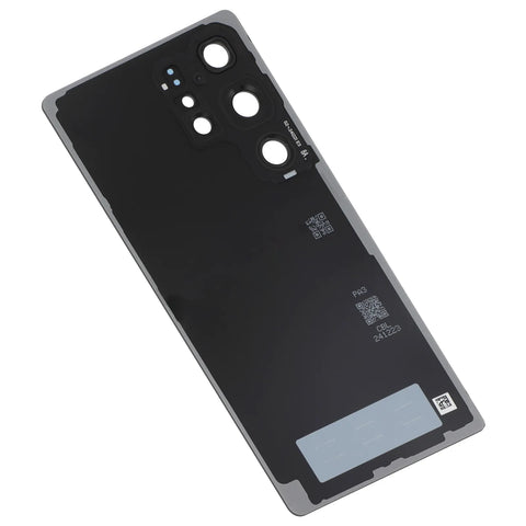 Vitre arrière Samsung Galaxy S25 Ultra (S938) Blanc Argenté Titane avec Lentille - Officiel