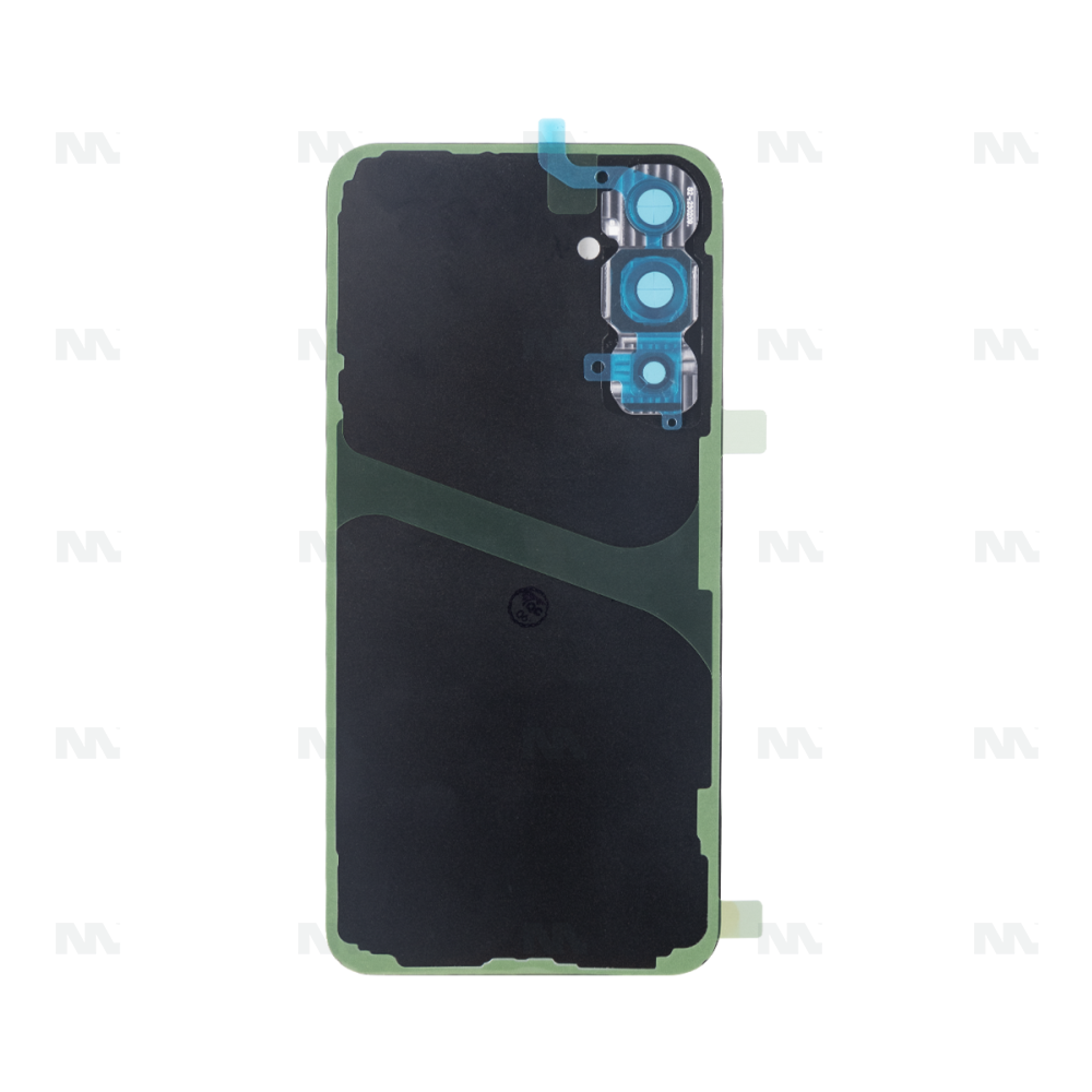 Vitre arrière Samsung Galaxy A34 5G A346B Noir Graphite Avec Lentille - OEM
