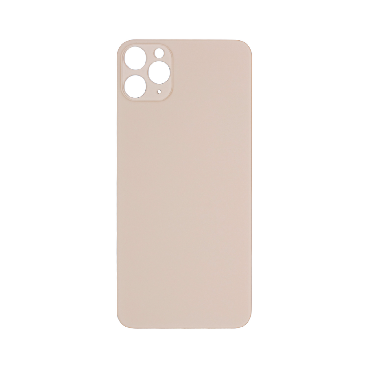 Vitre arrière iPhone 11 Pro Max Or (Cadre caméra agrandi) - OEM