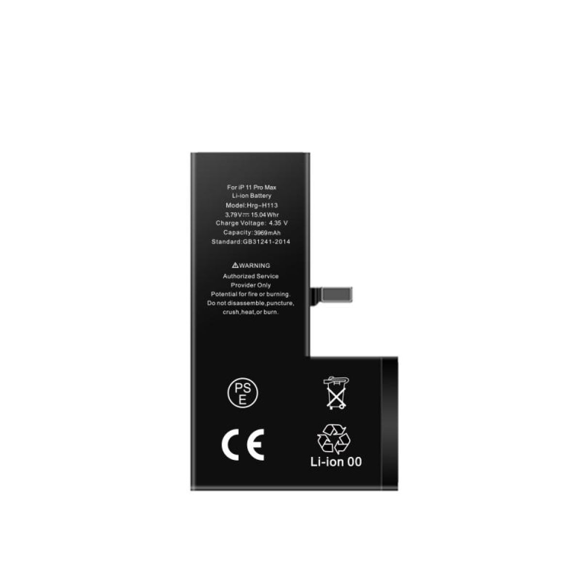 Batterie de remplacement pour iPhone 11 Pro Max - 3969 mAh (616-00651) - OEM