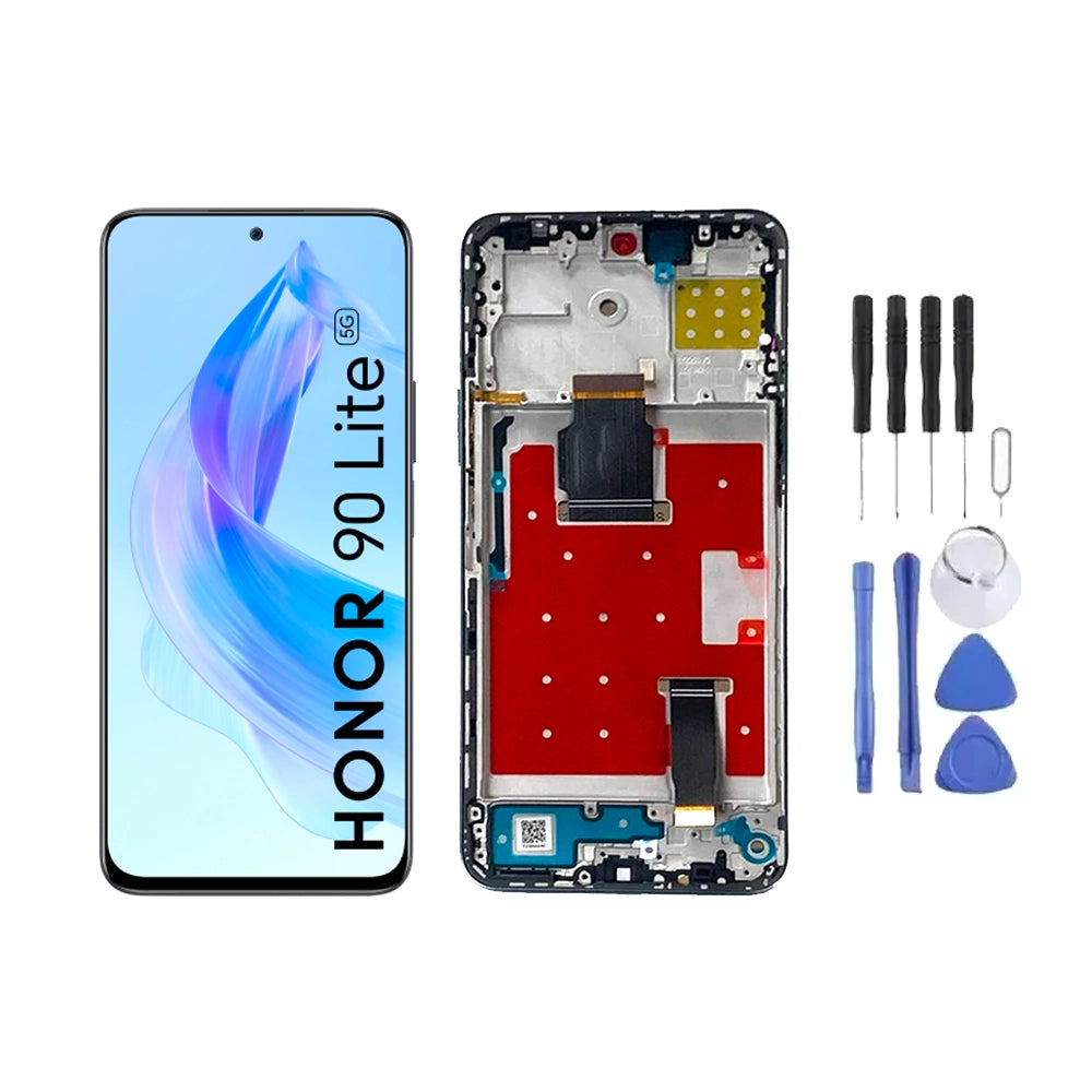 Chassis + Ecran LCD + Vitre pour Honor 90 Lite