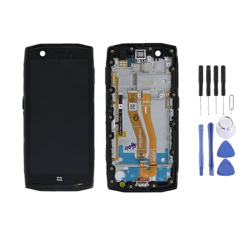 Chassis + Ecran LCD + Vitre pour Crosscall Action X5 + Kit d'outils