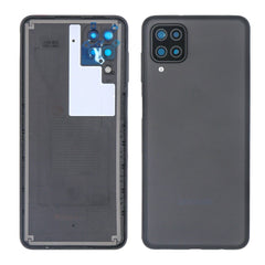 Vitre arrière Samsung Galaxy A12 Nacho A127F Noire avec lentille – OEM