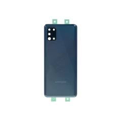 Vitre arrière Samsung Galaxy A31 A315F Prism Crush Noire avec lentille – OEM