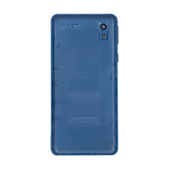 Vitre arrière Samsung Galaxy A01 Core 2020 A013F Bleue avec lentille - OEM