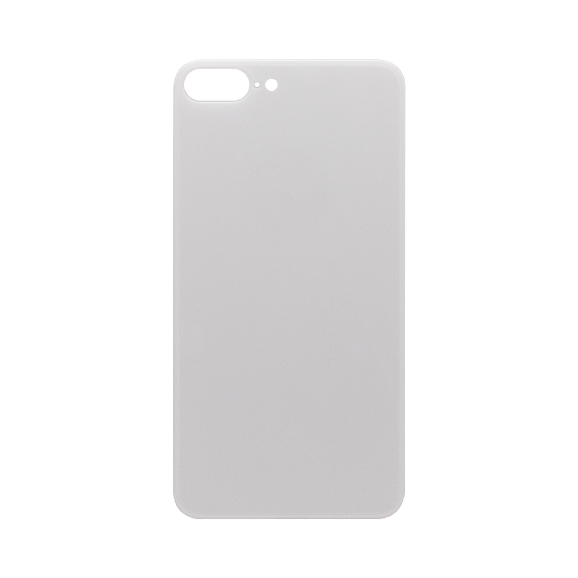Vitre arrière iPhone 8 Plus Blanche Extra (Cadre caméra agrandi) - OEM