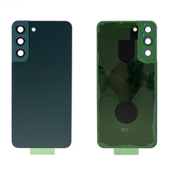 Vitre arrière Originale Samsung Galaxy S22 Plus S906 Verte avec lentille