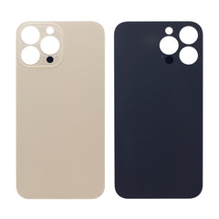 Vitre arrière iPhone 13 Pro Max Or (Cadre caméra agrandi) - OEM