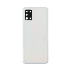 Vitre arrière Samsung Galaxy A31 A315F Prism Crush Blanche avec lentille – OEM