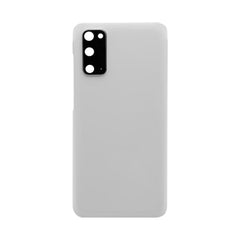 Vitre arrière Samsung Galaxy S20 G980 Blanc Nuage Avec lentille - OEM