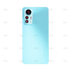 Vitre arrière Xiaomi 12 Lite 5G (2203129G) Vert Clair avec lentille  - OEM