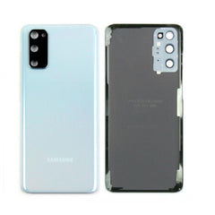 Vitre arrière originale Samsung Galaxy S20 4G G980 / S20 5G G981 Bleu Ciel Avec lentille