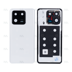 Vitre arrière Xiaomi 13 Pro (2210132G) Céramique Blanc avec lentille  - OEM