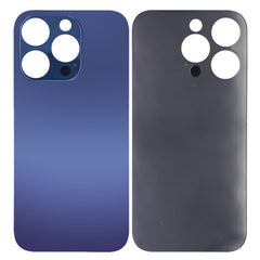 Vitre arrière iPhone 14 Pro Max Bleu (Contour caméra agrandi)