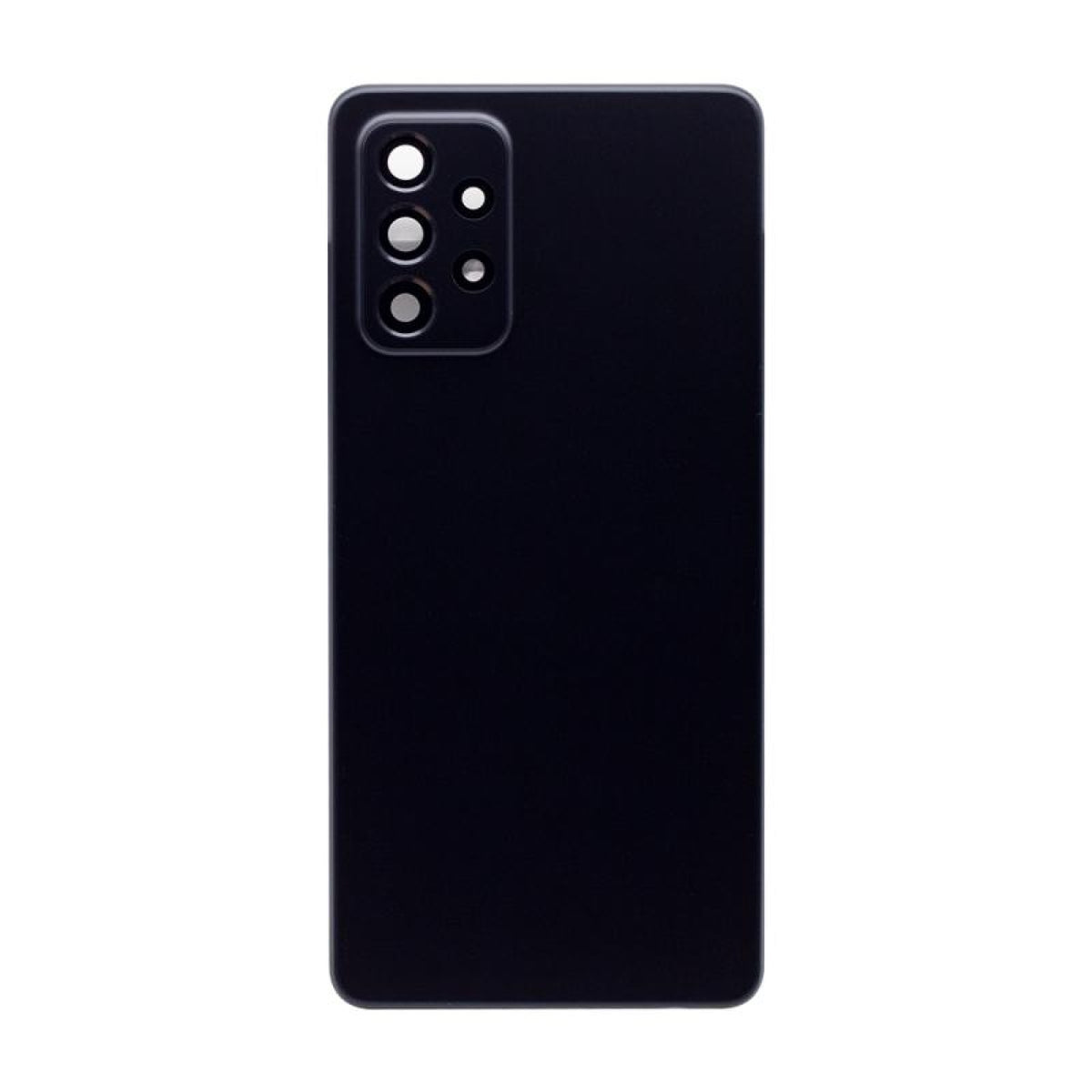 Vitre arrière Samsung Galaxy A72 A725F Noir avec lentille - OEM