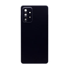 Vitre arrière Samsung Galaxy A72 A725F Noir avec lentille - OEM