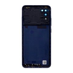 Vitre arrière Samsung Galaxy A02s A025F Bleue Avec Lentille - OEM