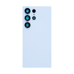 Vitre arrière Samsung Galaxy S24 Ultra S928 Bleu Titane avec lentille – OEM