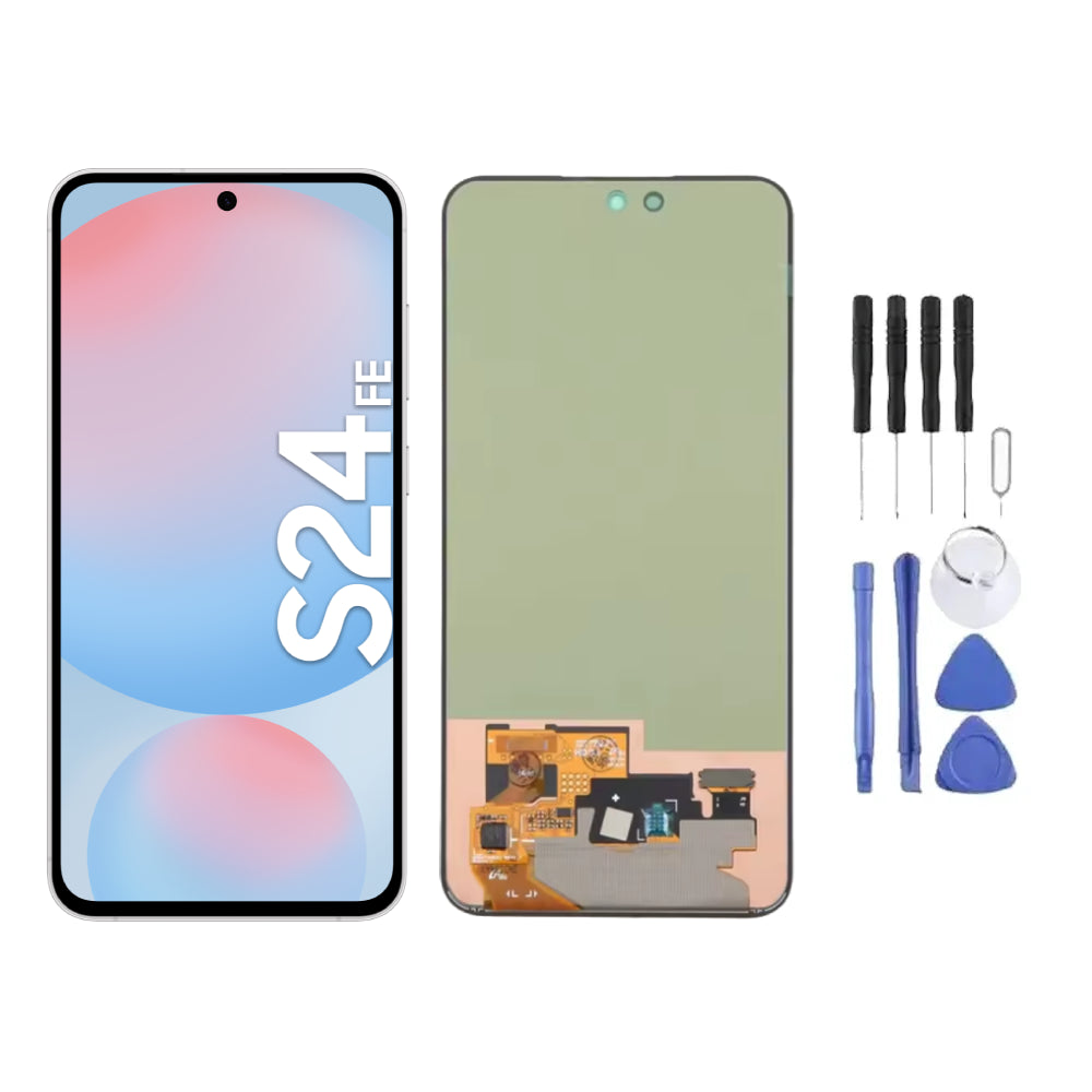 Ecran LCD AMOLED + Vitre pour Samsung Galaxy S24 FE (S721) + Kit d'outils