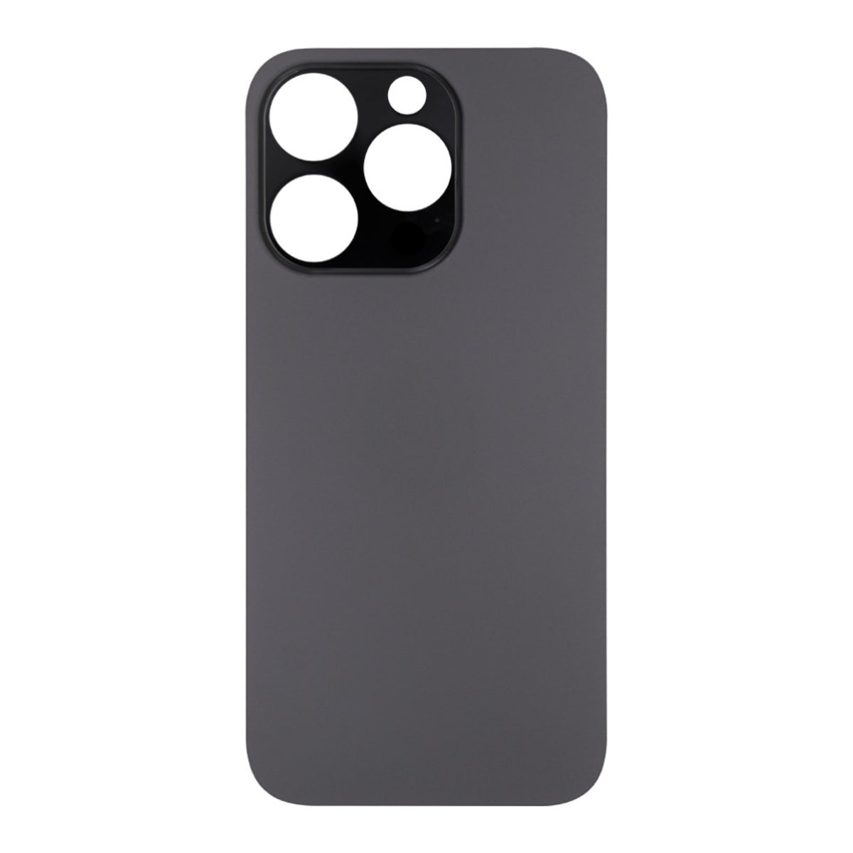 Vitre arrière iPhone 14 Pro Max Noir (Contour caméra agrandi)