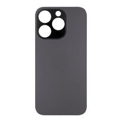 Vitre arrière iPhone 14 Pro Max Noir (Contour caméra agrandi)