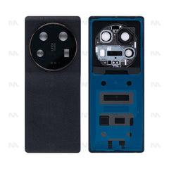 Vitre arrière Xiaomi 13 Ultra (2304FPN6DC) Noir avec lentille - OEM