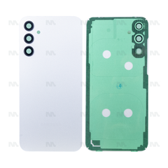 Vitre arrière Samsung Galaxy A34 5G A346B Argent Avec Lentille - OEM