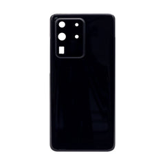 Vitre arrière Samsung Galaxy S20 Ultra G988 Noir Cosmique Avec lentille - OEM